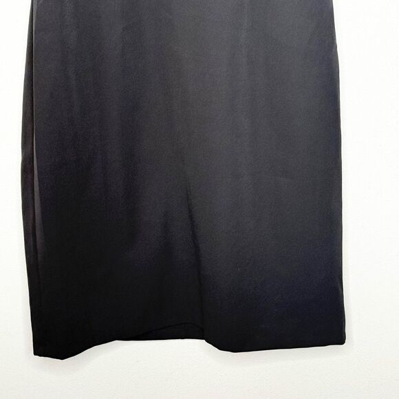 Sam Edelman Cady Drape Neck Mini Dress in black NWT - Women’s US 12 - Picture 5 of 8